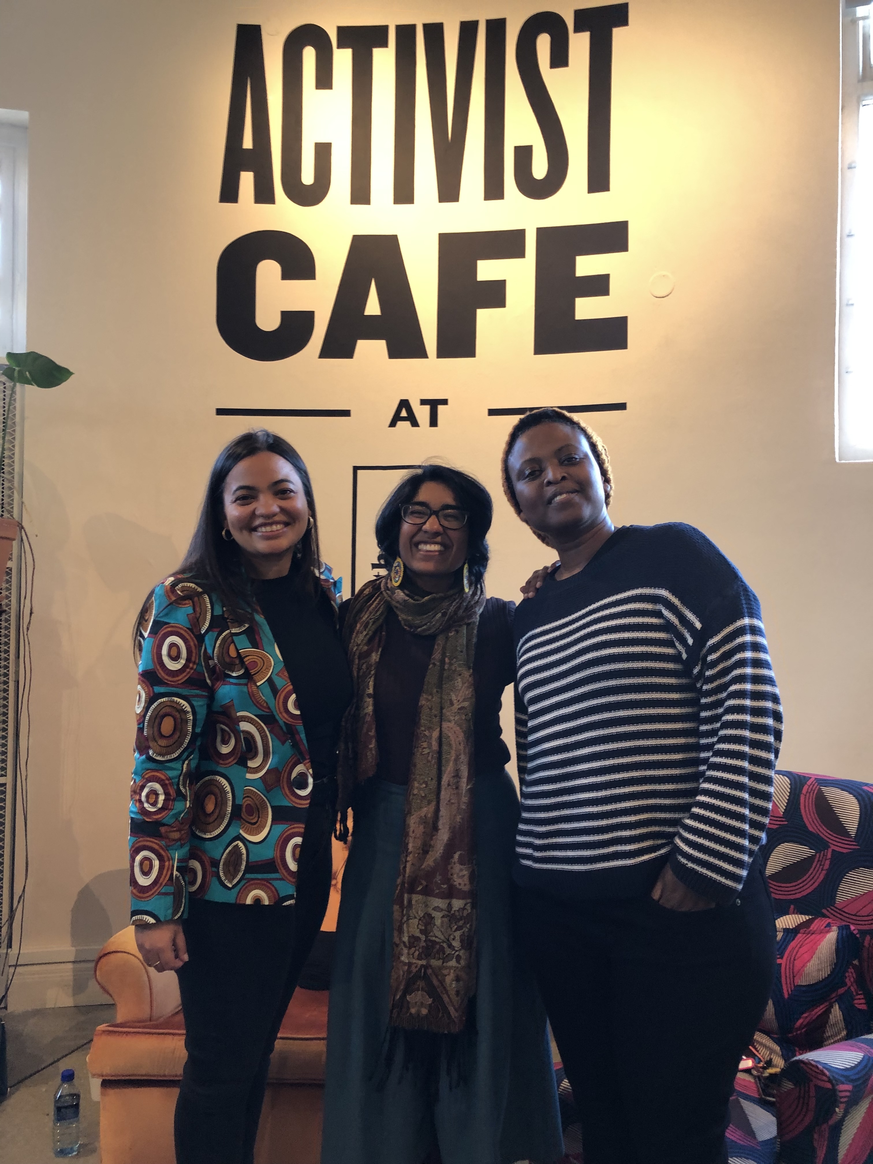 Panel discussion on systemic leadership at Activist Café, Bertha House